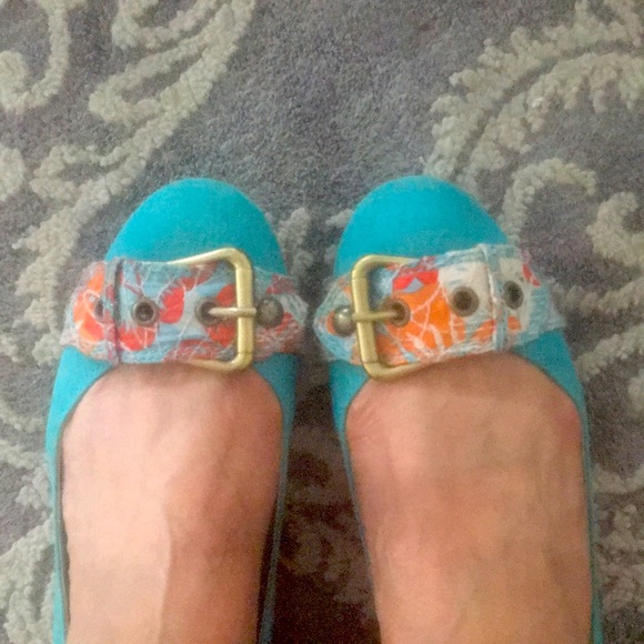 Nine West Leather sole Flats size 7-1/2 - Picture 4 of 11